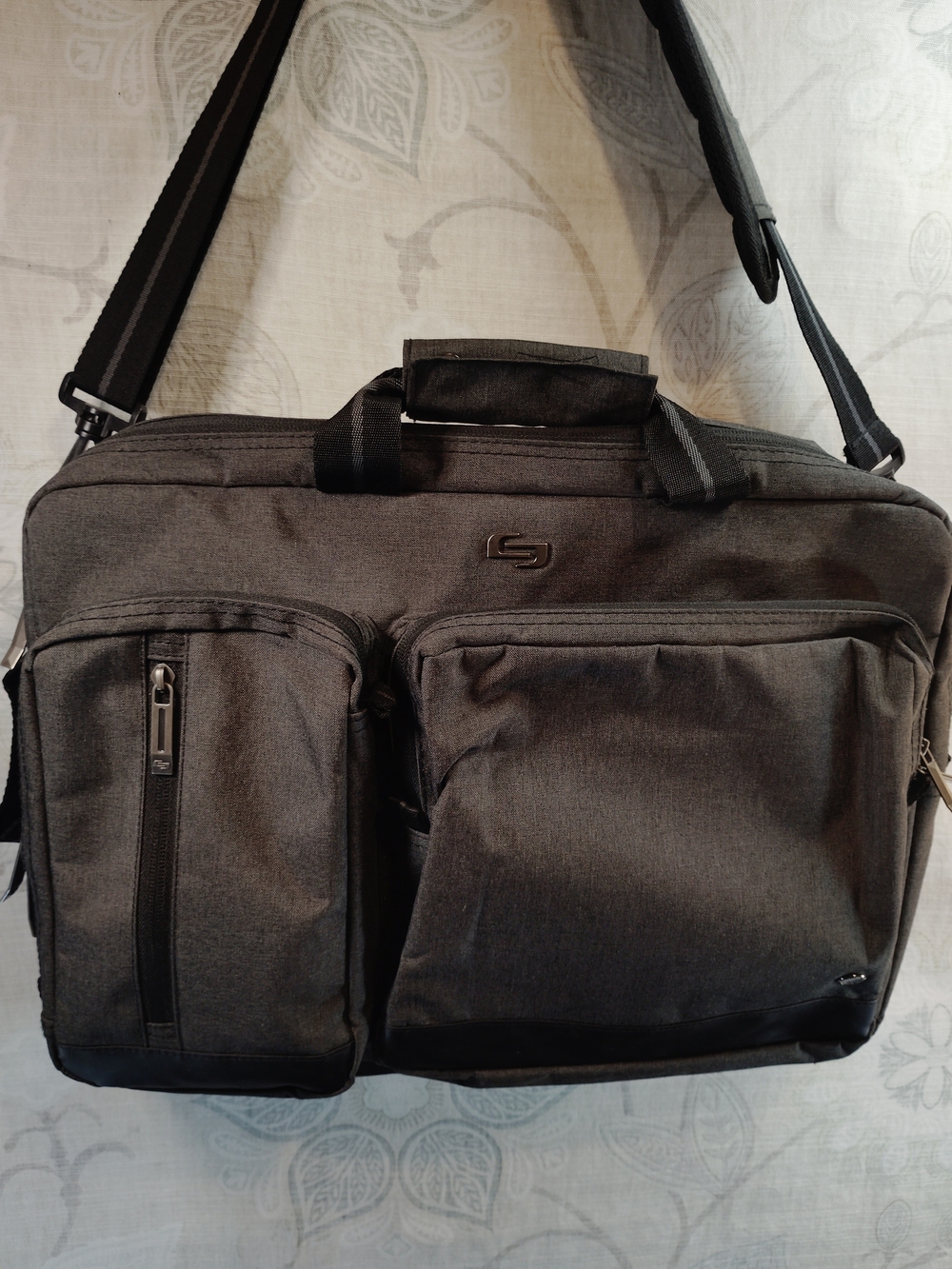 Solo Black Laptop /Briefcase/ Messenger Bag/ Backpack